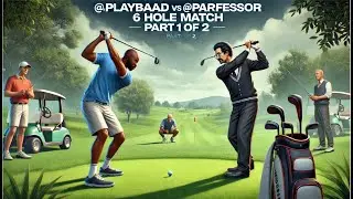 @playbaad  VS @parfessor  6 Hole Match (PART 1 of 2)