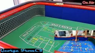 Craps: Live Lowest Low Roller Growth Strategy + practice