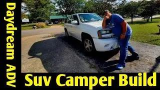 Turning My SUV Into A Camper For Long Distance Travel.. [Part 1] (Daydream Adventures)