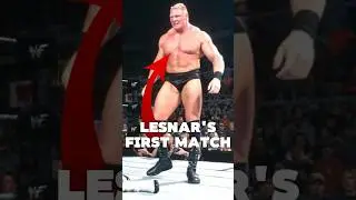 The first and last matches of WWE Wrestlers (Part 3) #wwe #wrestling #shorts