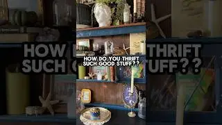 Tips for thrifting good vintage decor! #thriftstorefinds #vintage #maximalism #thrifttips