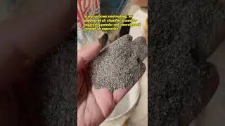 To cut the dust in manufactured sand, choose an unpowered air classifier. It works remarkably.