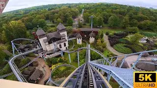Lech Coaster POV 5K BACKWARDS! Ultra Rare Vekoma Model Legendia, Poland