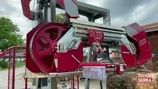 XT135 - Mobile high-performance sawmill for thick logs up to 135 cm (53,15