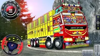 Indian Mountain Truck Drive Simulator - Offroad Heavy Cargo Truck Driver - Android GamePlay #2
