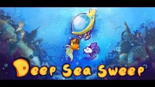 Deep Sea Sweep | Demo gameplay | Cute platformer where you're a fish retrieving treasure