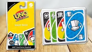 How to play UNO - SWAP PACK Add-On (official rules, instructions and gameplay) | boardgamesTV Mattel