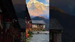 Nepal 🇳🇵🇳🇵 #relaxingmusic #nature #mountains #travel #flutemusic #morningflutemusic #mountainflute