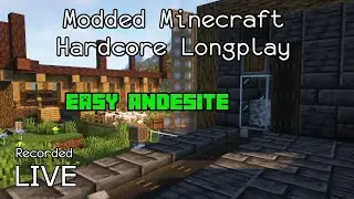 Easy Andesite Generation with Create - Long Play Hardcore Modded Minecraft | Valhelsia | 1.18.2
