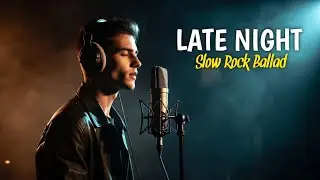 Late Night Slow Rock Ballad | Emotional Rock Song with English Lyrics