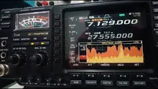 BATE PAPO COM PESSOAL RX RICK ICOM 756PROIII...TX PY2NFB...PY4BHZ...PY2ECM e a turma