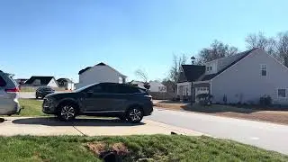 35 mph - Around Blind Corner with Panning Camera