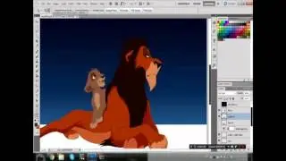 Scar and Nuka- the lion king speedpaint (test)