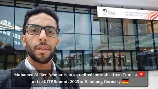 Mohamed Ali Ben Ammar at UITP Summit 2025 in Hamburg