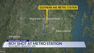 Boy Shot at Metro Station