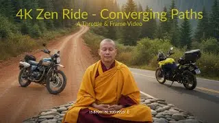 Zen Ride: The Ultimate 4K Motorcycle Adventure &ndash; Converging Paths  (vstrom 800de)