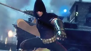 Batman pursues Ra's al Ghul''s followers and Robin saves the day pt_1_ #3 #arkhamcity #batman #robin