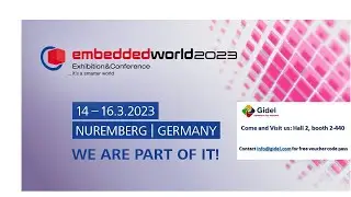 Gidel high-performance frame grabbers at Embedded World 2022