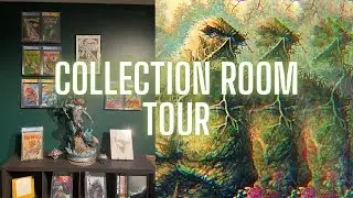 Comic Book Room Tour 2024 | Omnibus CGC Original Art Statues