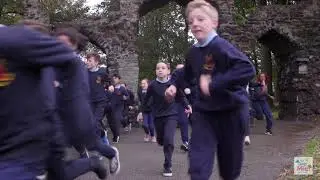The Daily Mile at Scoil Mhuire Gan Smal, Inchicore Dublin