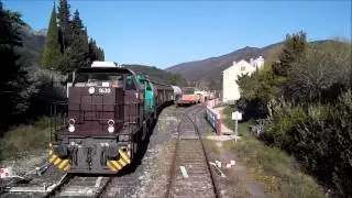 Une matin&eacute;e avec R&eacute;giorail Languedoc-Roussillon. I: Manoeuvres &agrave; Caudi&egrave;s