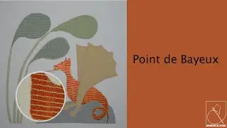 Broderie médiévale - Point de Bayeux