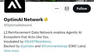OptimAi Node Project Backed by Yzilabs & Coinmarketcap | Full Guide #node #trending #bestwealthhub