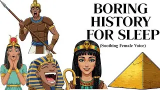 Boring History For Sleep (Female Voice ASMR) | A Pharaoh’s Morning Routine Along the Nile(1 hour)