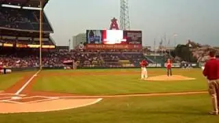 Anaheim Angels First Pitch