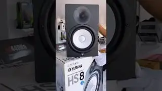 YAMAHA HS8 STUDIO MONITOR UNBOXING #unboxing #review #beststudiomonitor #yamahahs8 #studiospeakers