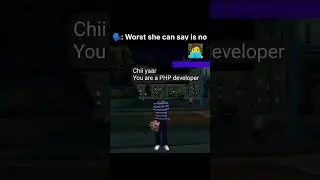 the worst she can say 😂. #codinglife #shorts #memes