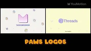 Playful Paws Logo Reveal | Cute Animal & Social Media Branding Pack