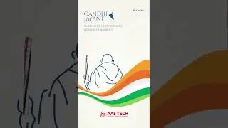 AAS Tech Team की ओर से गांधी जयंती की  हार्दिक शुभकामनाएँ 🙏 #गांधी_जयंती #TruthAndNonviolence