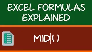 MID Formula in Excel