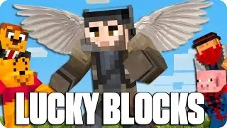 ¡COMO APRENDER A VOLAR! LUCKY BLOCKS | Minecraft Con Sara, Luh, Exo Y Macundra