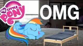 OMG (another) RAINBOW DASH IS ON MY BED VIDEO | My Little Pony In Real Life ᴴᴰ
