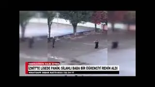 İZMİT&rsquo;TE LİSEDE PANİK SİLAHLI BABA BİR &Ouml;ĞRENCİYİ REHİN ALDI