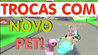 ADOPT ME BRASIL ATUALIZA&Ccedil;&Atilde;O DOS MEMES! TROQUEI O PET NEON!