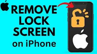 How to Remove Lock Screen on iPhone - Turn Off Passcode