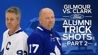 Doug Gilmour vs Wendel Clark: Ford Trick Shots Challenge - Ep 2