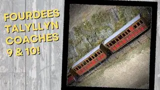 I've FINALLY built the Fourdees Talyllyn coaches in 009!