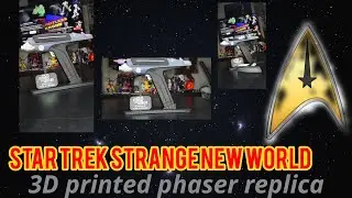 Star Trek strange New World 3D print it replica phaser 
