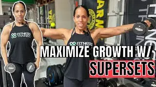 MAXIMIZE Growth - Supersets Explained 💪💪 #superset #shoulderworkout #88fitnesstraining