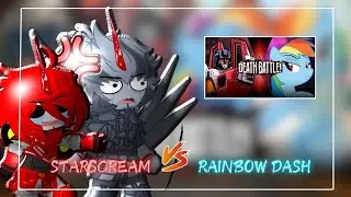 \\ Transformers Prime React To: 🌟 STARSCREAM V.S RAINBOW DASH🌈 //