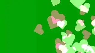 heart transition effect | green screen | Chroma Key