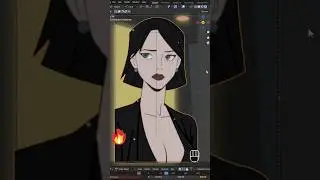 Grease Pencil Character Animation #blender #greasepencil #animation #blenderanimations #2danimation