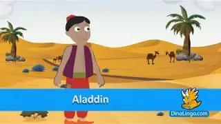 Dutch Books for kids - Aladdin - Learn Dutch for kids - Dinolingo