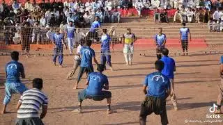 smooth club our Bloch club ka mukabla shooting valley ball