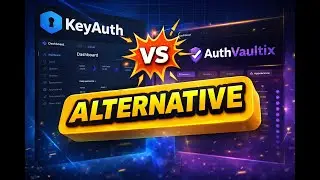 Best KeyAuth Alternative for C#,c++ etc. AuthVaultix License & Authentication System