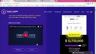 OPIRIA & PDATA ICO REVIEW